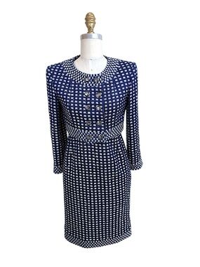Chanel Tweed Jacket & Dress Suit Set 2017 FR34